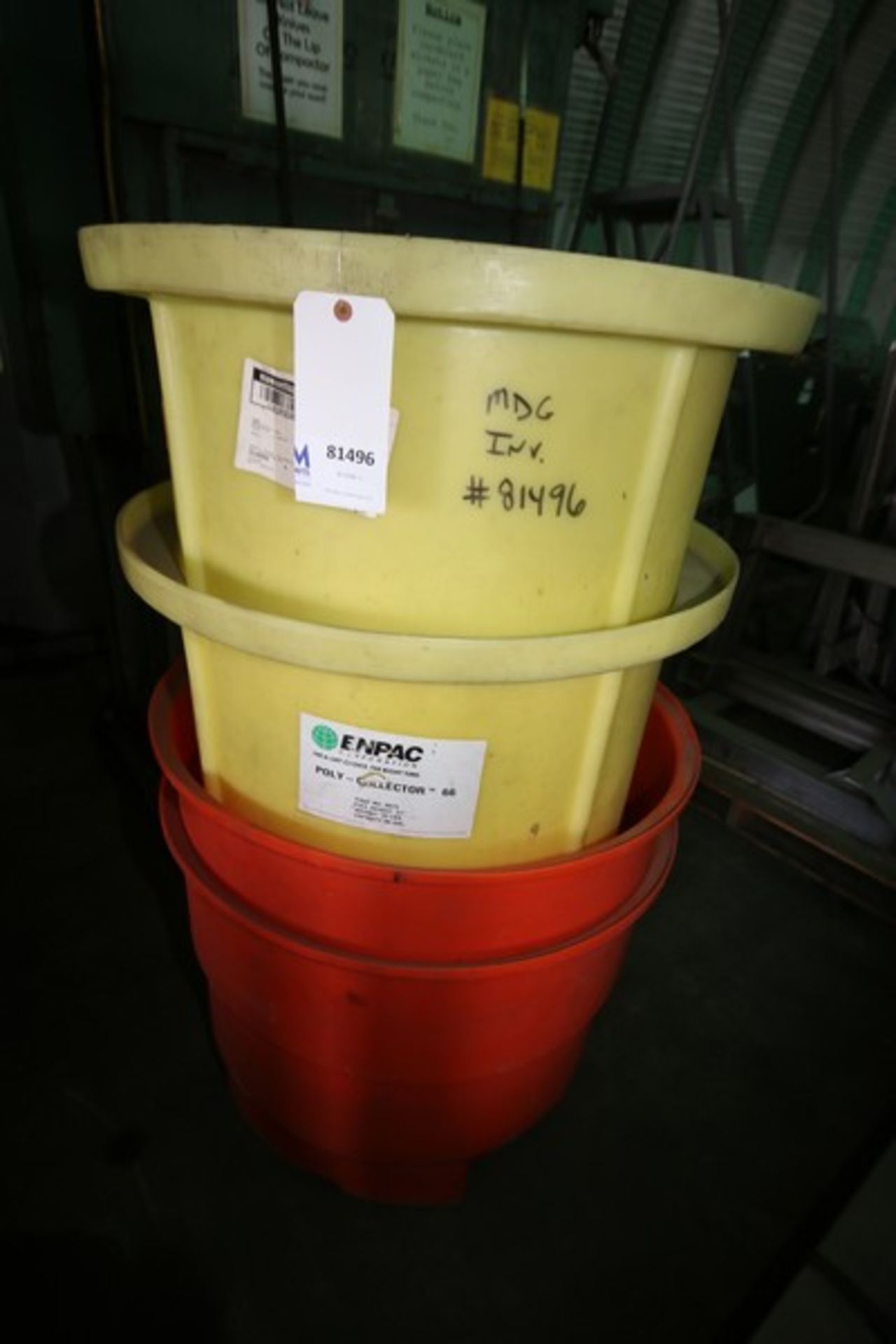 Lot of (4) Enerpac & Spill Killer Barrel Containments (INV#81496)(Located @ the MDG Auction Showroom