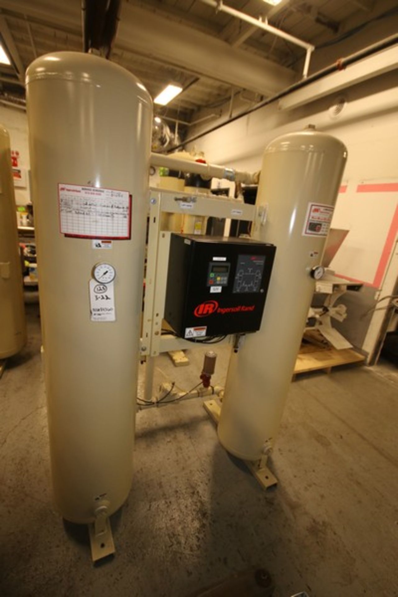 2013 Ingersol Rand Desiccant Air Dryer, Model HL6001HE0AA, SN 540914, 150 PSIG, Single Phase with - Image 2 of 4