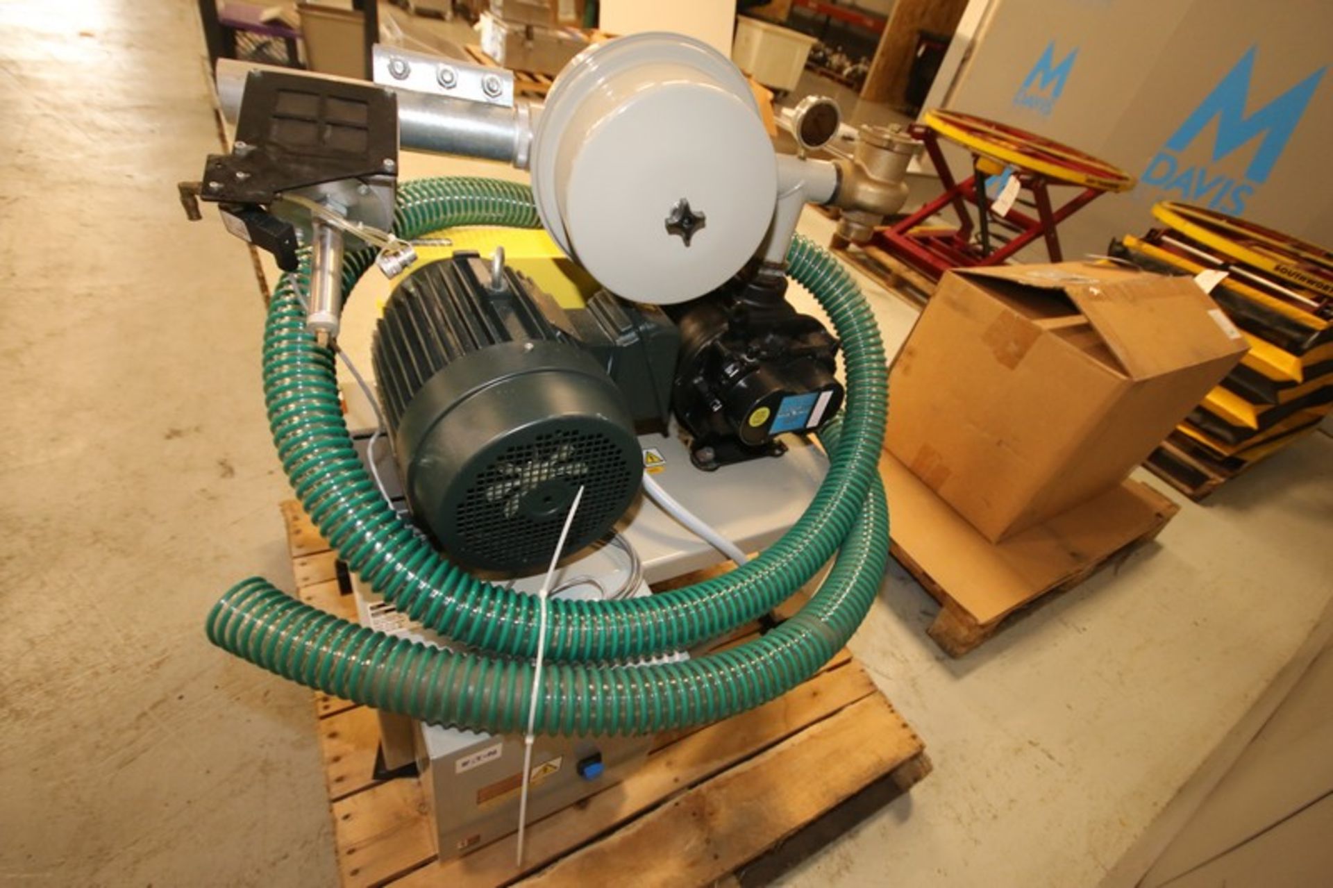 Like New, Conair Positive Displacement Pump, Model PD, SN 263855, with Roots Pump Model 45 J RB - Image 2 of 4