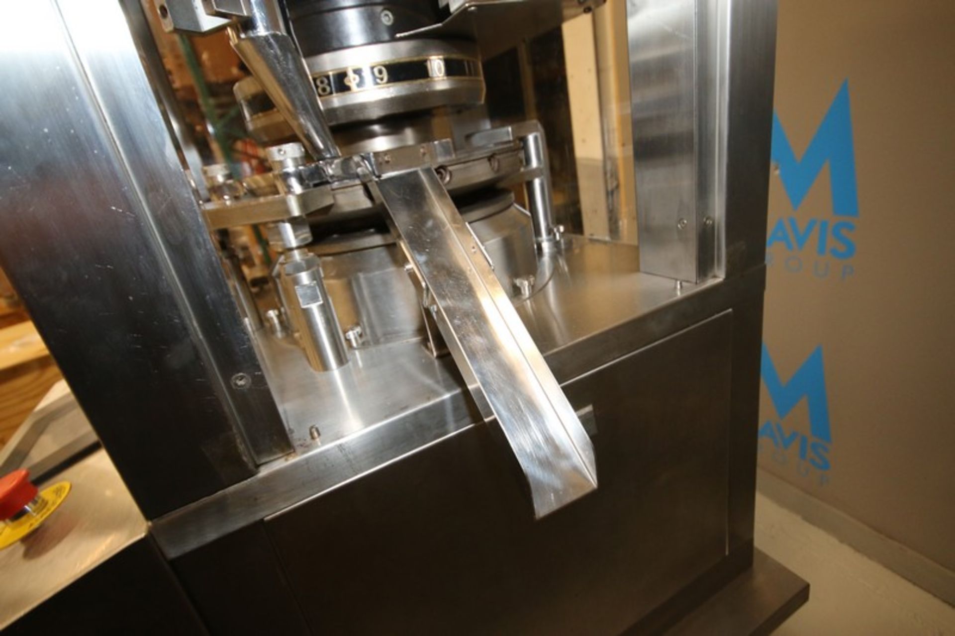 Vanguard 16-Station Tablet Press, with Pro-Face Digital Display, with (2) S/S Hoppers, Mounted on - Image 8 of 12