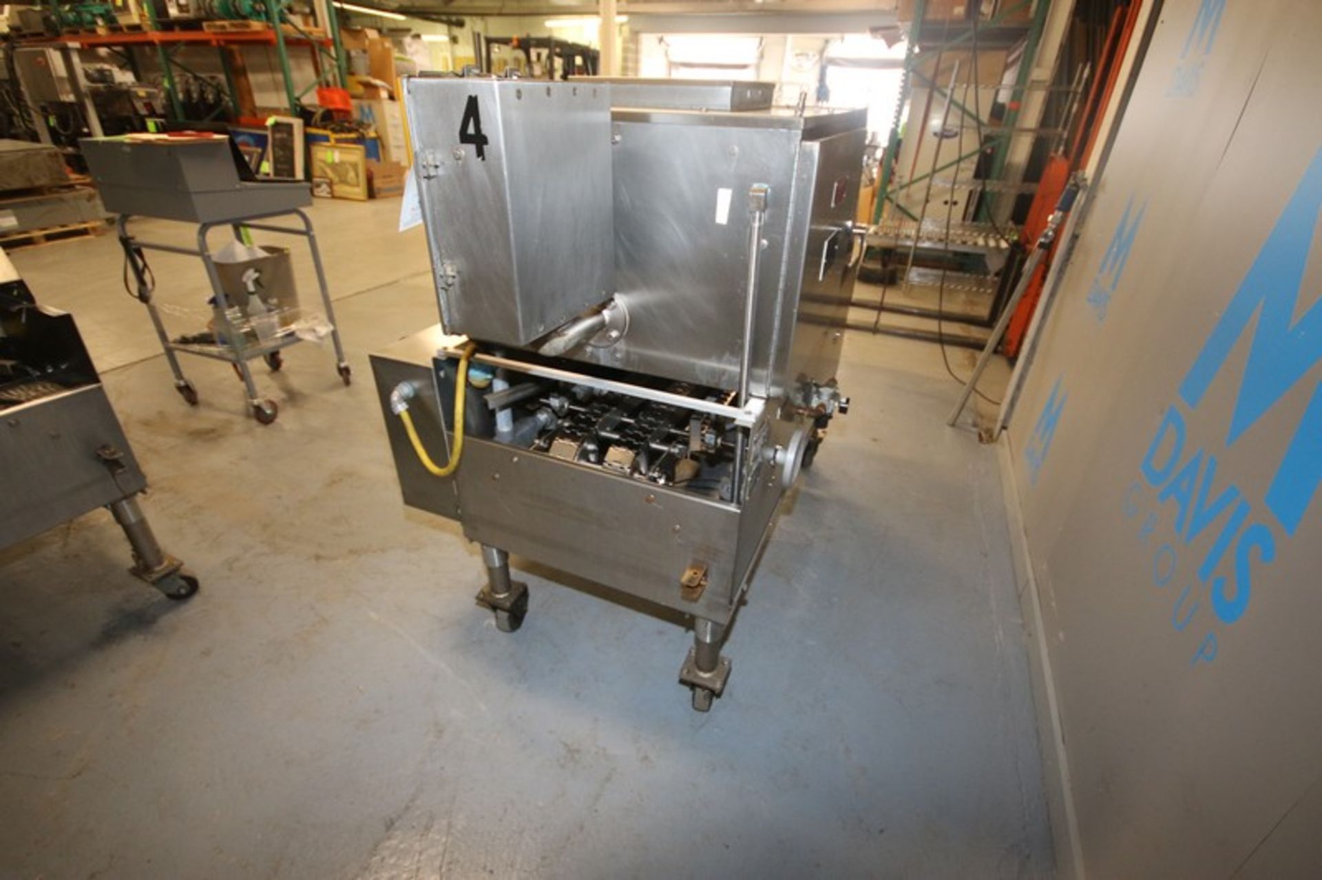 Mallet S/S Bread Pan Oiler, M/N 01A, S/N 242-456, 460 Volts, 3 Phase, Mounted on Portable Frame ( - Image 8 of 15