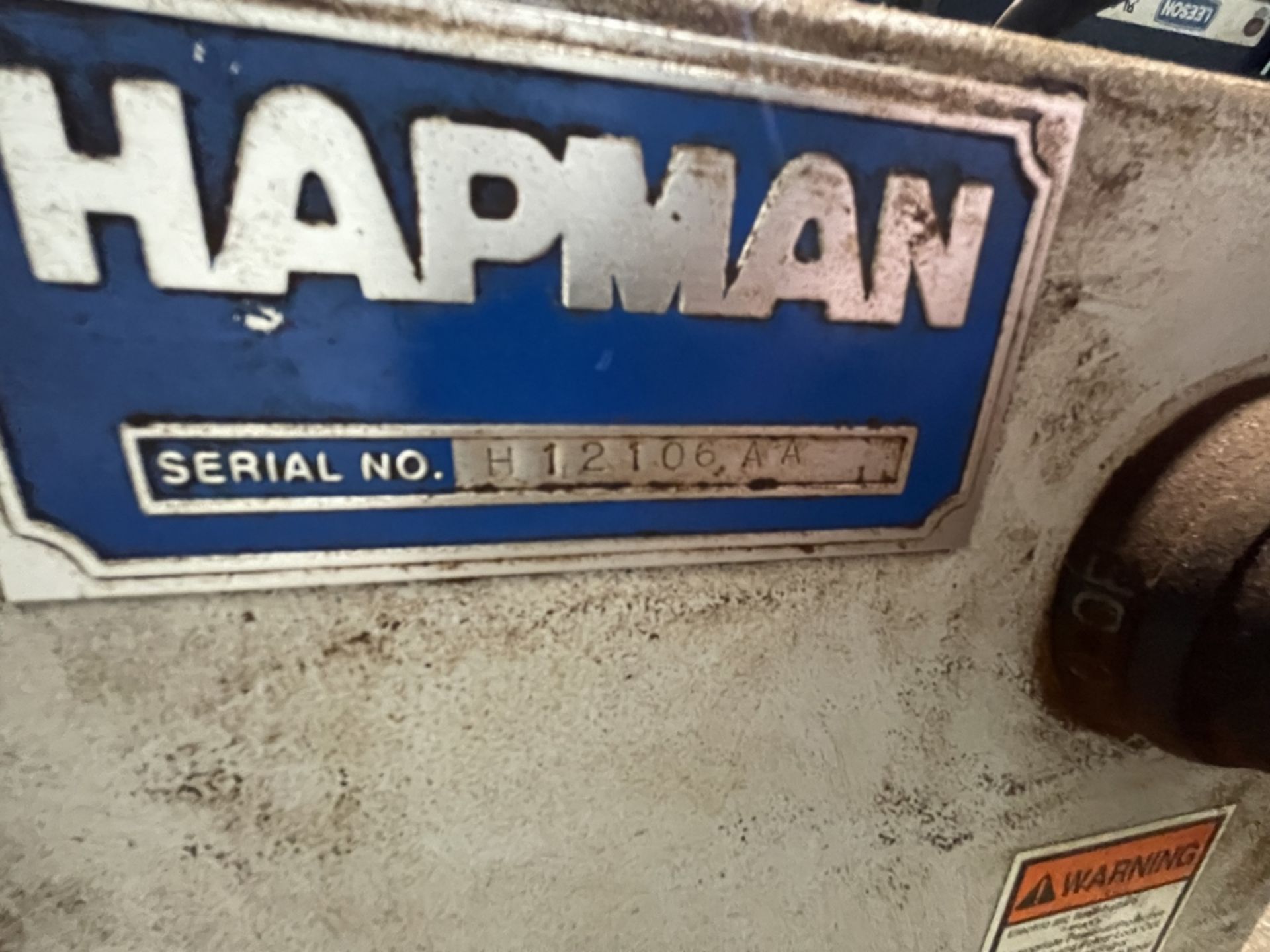 HAPMAN SUPERSAC UNLOADER, S/N H12106AA, PORTABLE MOUNTED ON CASTERS (INV#82197)(Located @ the MDG - Image 3 of 7