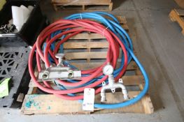 Lot of (2) Leonard Hose Mixing Stations with Hose(INV#81559)(Located @ the MDG Auction Showroom in