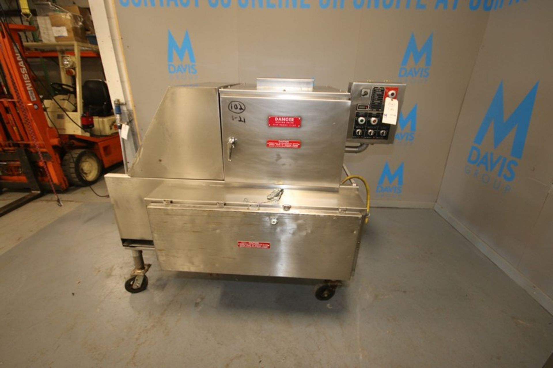 Mallet S/S Bread Pan Oiler, M/N 01A, S/N 242-456, 460 Volts, 3 Phase, Mounted on Portable Frame ( - Image 13 of 15