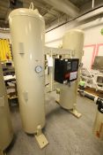 2017 Ingersol Rand Desiccant Air Dryer, Model HL8001HE0AA, SN WCH101855, 150 PSIG, 115V, with