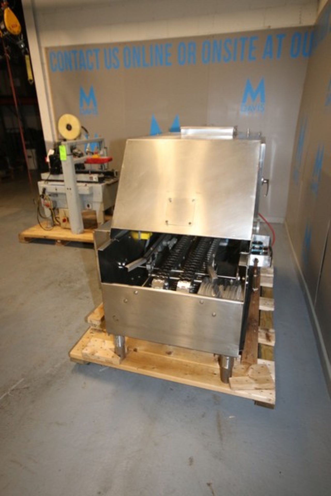 Mallet S/S Bread Pan Oiler, M/N 2001A, S/N 243-456, 460 Volts, 3 Phase, with Casters (INV#77729)( - Image 8 of 11