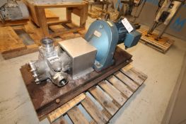 Roper Pump, Type 5, SN G-61397, with 3" CT S/S Head, SEW 15 hp/1740 rpm Drive Motor, 230/460V 3