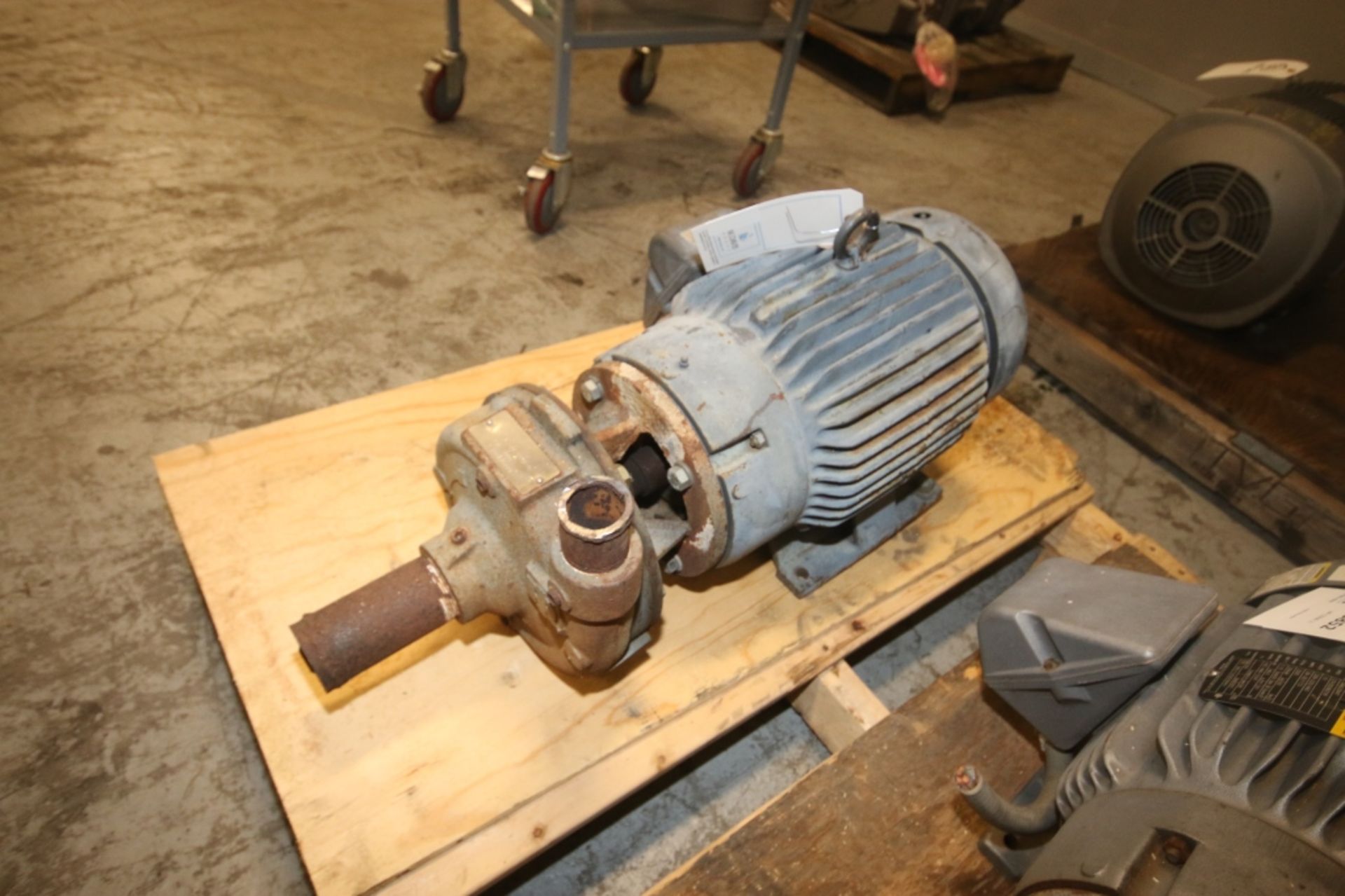 15 hp Centrifugal Pump, M/N SMP 3000, S/N 1087/6119, Size 1.5X7 15-C, with Baldor 3600 RPM Motor, - Image 2 of 8