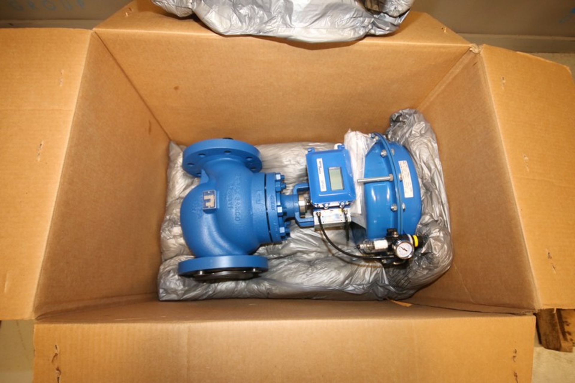 New Spriax/Sarco 4" Control Valve, Type 4KEA73PTSUSS.2, SN 243758, with SP400 Controller(INV#