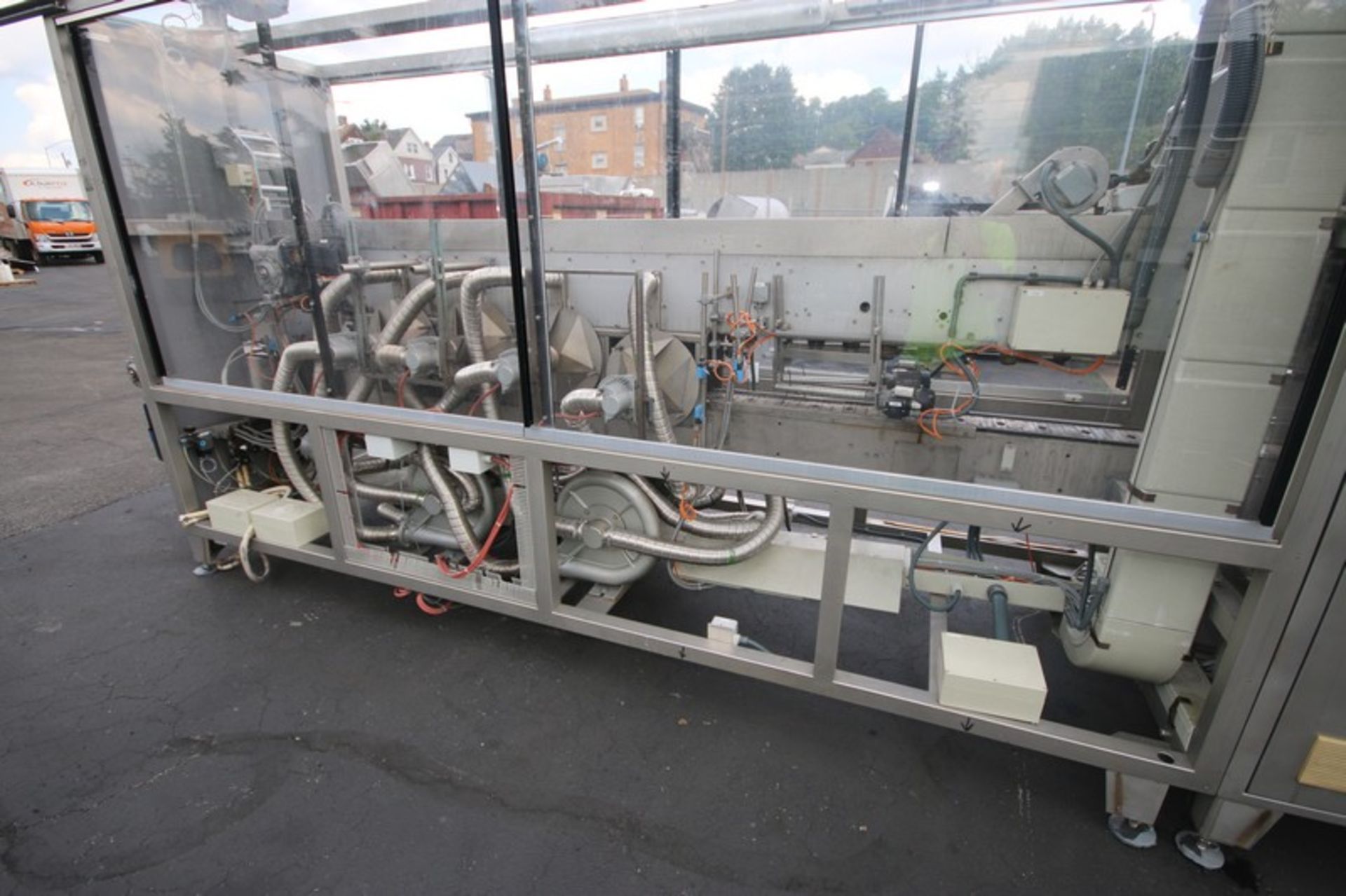 InterSleeve Labeler System, with Blowers & Conveyor, Aprox. 6-1/2" W S/S Conveyor Chain with Drives, - Image 16 of 19