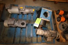 Lot of (3) New Nord Drive Motors (INV#84692)(Located @ the MDG Auction Showroom in Pgh., PA)(