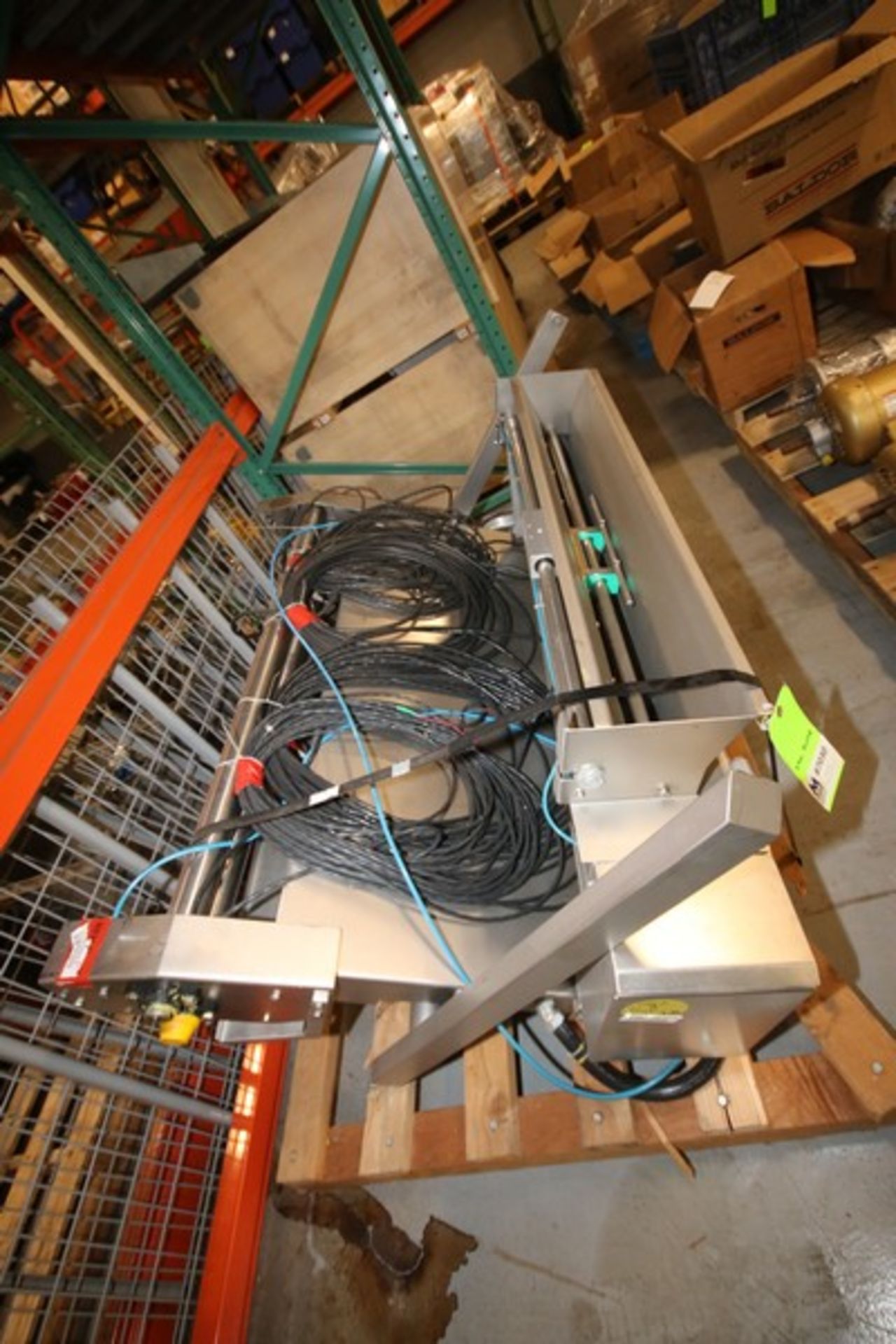 42" L x 8" W S/S Flour Duster, Mounted on a Aprox. 50" W Conveyor Frame (INV#87030)(Located @ the - Image 5 of 5