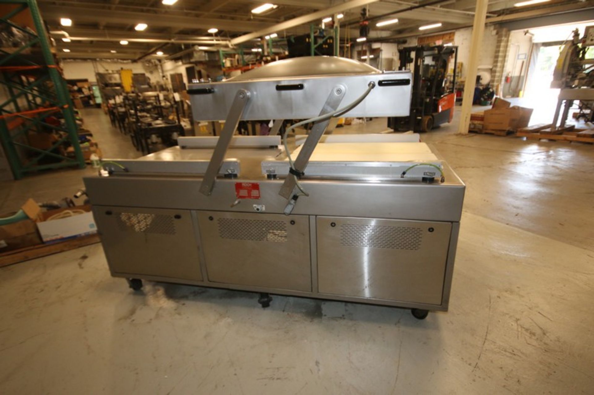 Koch Ultravac S/S Vacuum Packaging Machine,Model UV-3000, SN 1002, Series F, w/2 Bosch Onboard 7.5 - Image 3 of 12