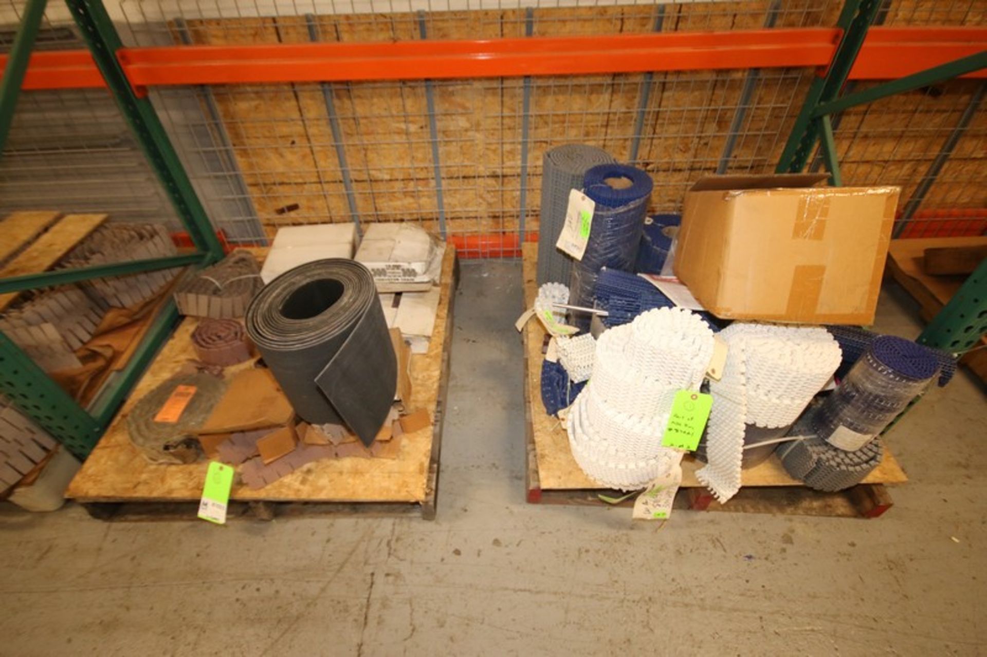 (2) Pallets of Assorted New and Used Rexnord,Regina, Uni & Intralox, Plastic Conveyor Chain, From