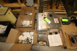 (1) Pallet of Assorted APV Scrape Surface Heat Exchanger Dasher Parts, Includes Bearings, Seals,
