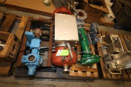 Pallet of Assorted Items, Including Roper Pump Head, Type 1, 32" L x 8" W Shell and Tube Heat