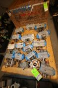 Pallet of Assorted Jamesbury Air Actuated Ball Valves, with Parts (INV#80636)(Located @ the MDG