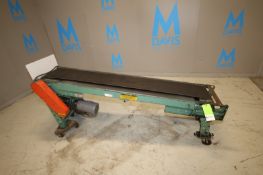 Hytrol 7'L x 12" W, Inclined Belt Conveyor w/Drive(INV#87016)(Located @ the MDG Auction Showroom