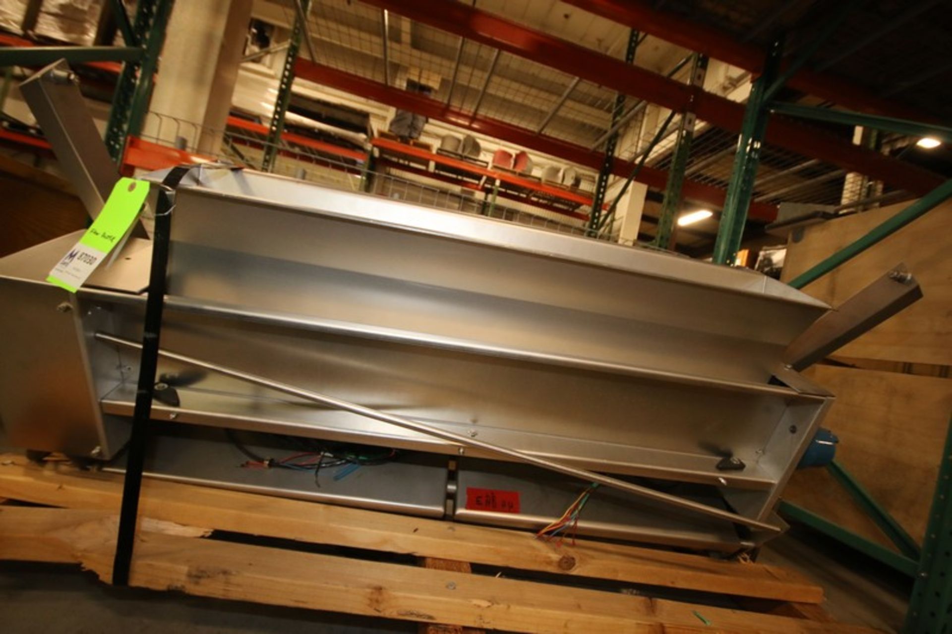 42" L x 8" W S/S Flour Duster, Mounted on a Aprox. 50" W Conveyor Frame (INV#87030)(Located @ the - Image 2 of 5