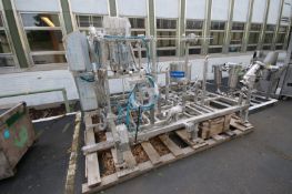 NEW ABC Process Solutions Skid,with S/S Balance Tank, & Control Panel, OD: 10 ft. 6” L x 6 ft. 5”