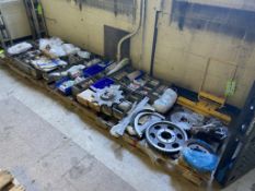 Lot of Assorted NEW Spare Parts,Includes Sprockets & Other NEW Spare Parts on (3) Pallets--See