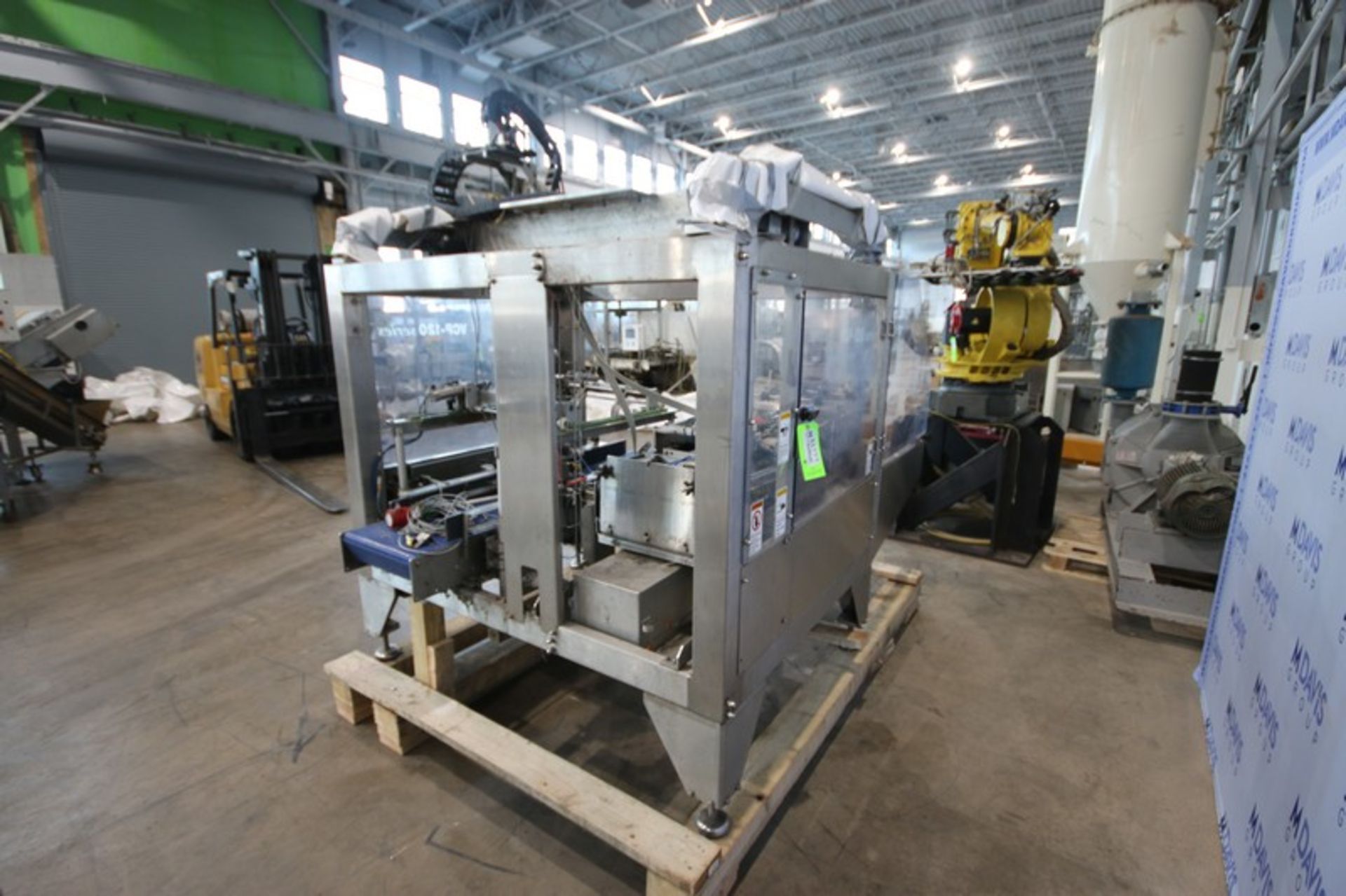 2007 Delkor Top Load Case Packer, M/N VCP-120, S/N SP-2267, 480 Volts, 3 Phase, with Infeed - Bild 8 aus 75