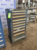 Vidmar Parts Cabinet with Contents, Includes Air Valves Parts, Positive Displacement Pump Parts, S/S