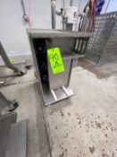 S/S PARTS CART WITH FAM DORPHY BLADES AND CUTTING WHEELS (INV#88617) (LOCATED @ MDG AUCTION SHOWROOM