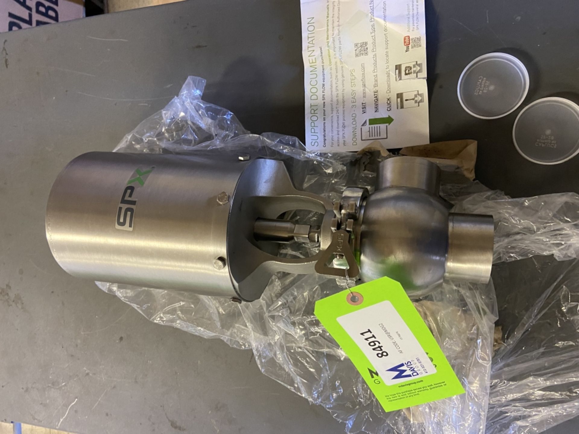 NEW SPX 2-1/2" S/S Air Valve, Weld Type (INV#84911)(Located @ the MDG Showroom 2.0 in Monroeville, - Image 3 of 4