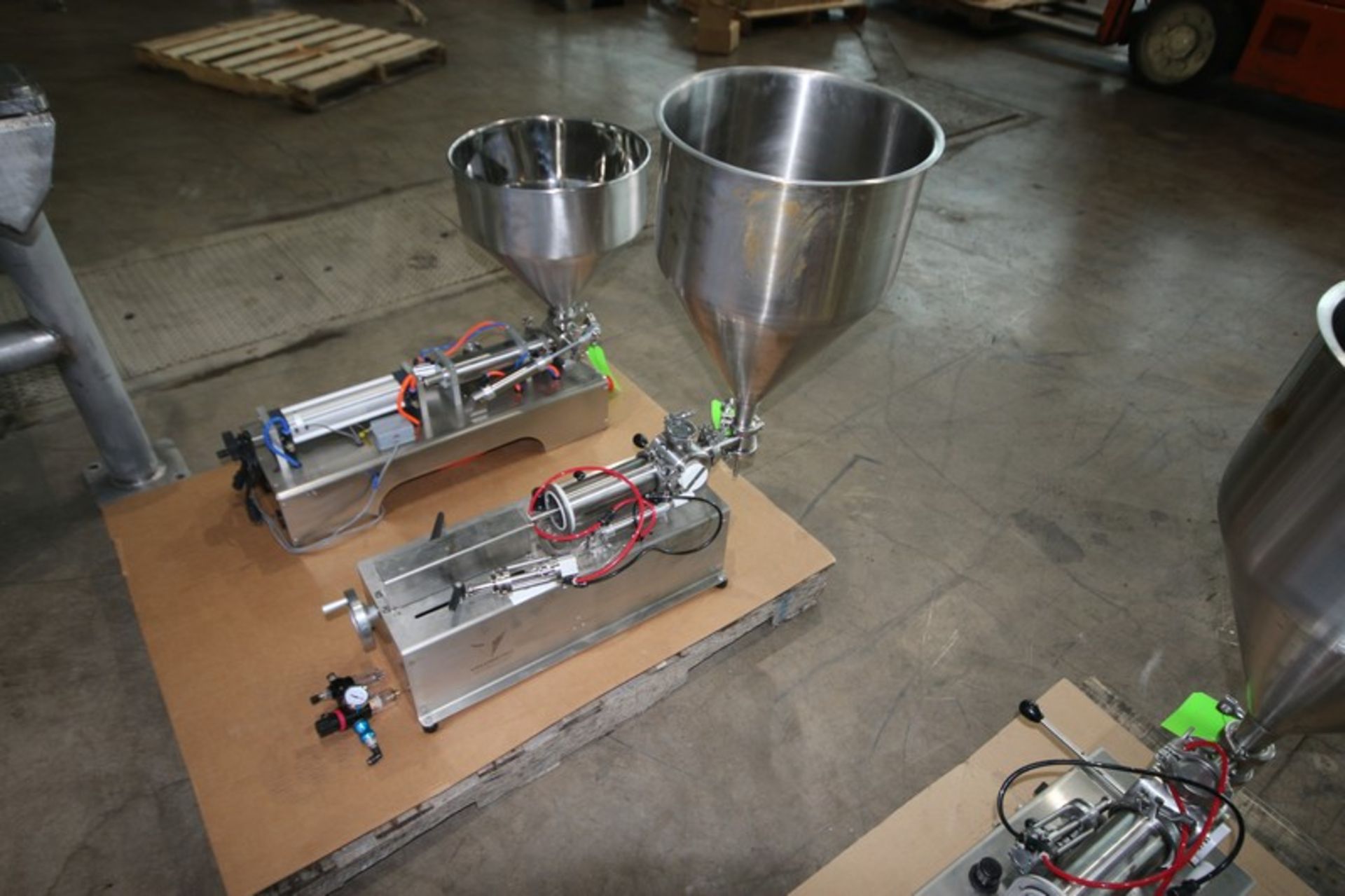 Volumetric Single Piston Filling Machine, M/N 1590i, S/N 1600-30488, with S/S Infeed Funnel (INV# - Image 2 of 7