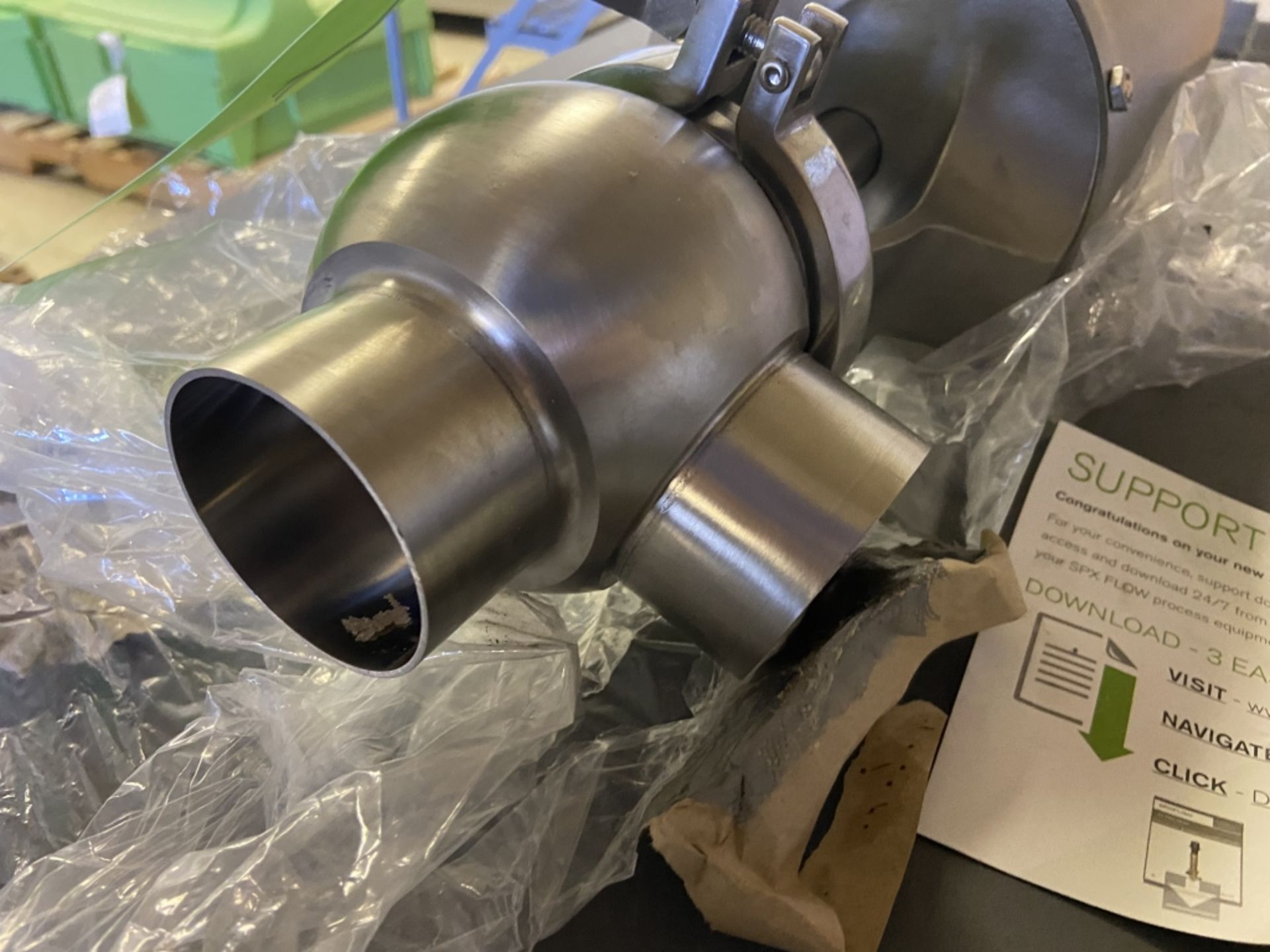 NEW SPX 2-1/2" S/S Air Valve, Weld Type (INV#84911)(Located @ the MDG Showroom 2.0 in Monroeville, - Image 2 of 4