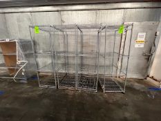 (4) WIRE RACKS (INV#88619)(LOCATED @ MDG AUCTION SHOWROOM 2.0 IN MONROEVILLE, PA)(Handling,