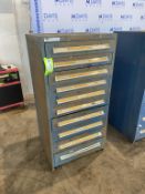 Vidmar Parts Cabinet with Contents,Includes Pump Parts, Cabinets, Gaskets, & Other Parts--See