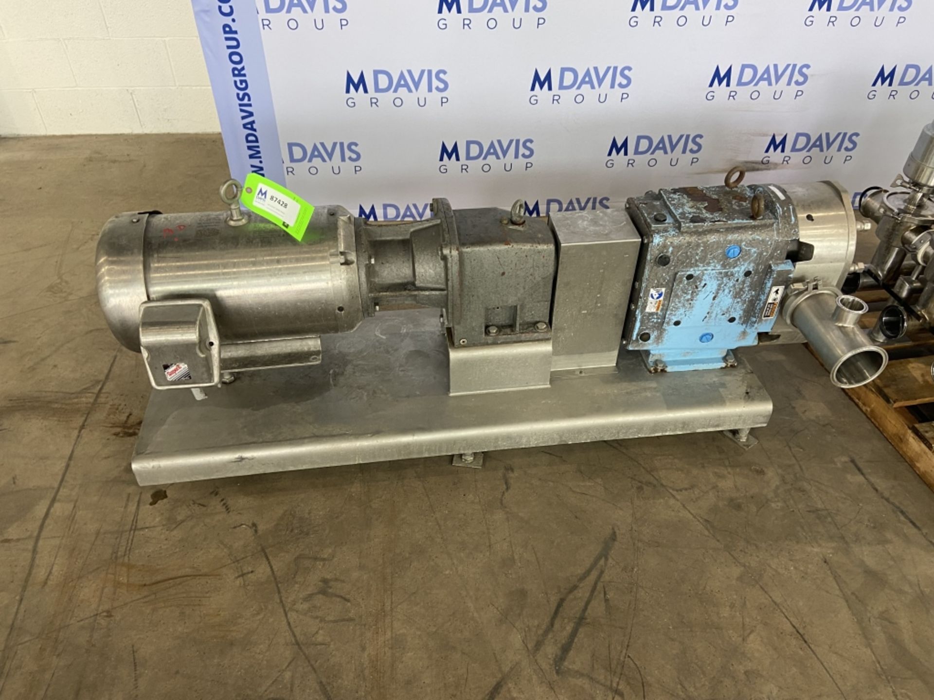 2014 SPX 20 hp Positive Displacement Pump,M/N 220 U2, S/N 1000002900840, with Baldor 1760 RPM Motor, - Image 7 of 7