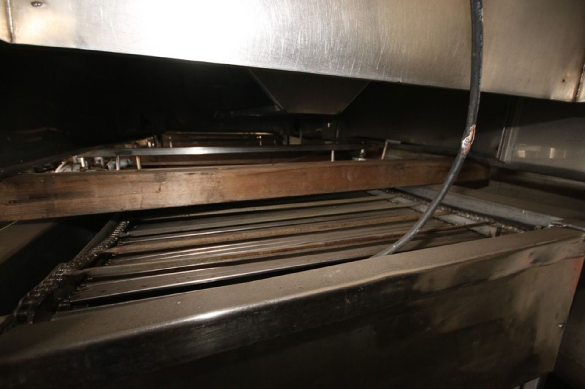 Higgs S/S Conveyor Bakery Fryer,Natural Gas Heated, 14' L x 54"W, Includes Exhaust Hood & Control - Image 3 of 11