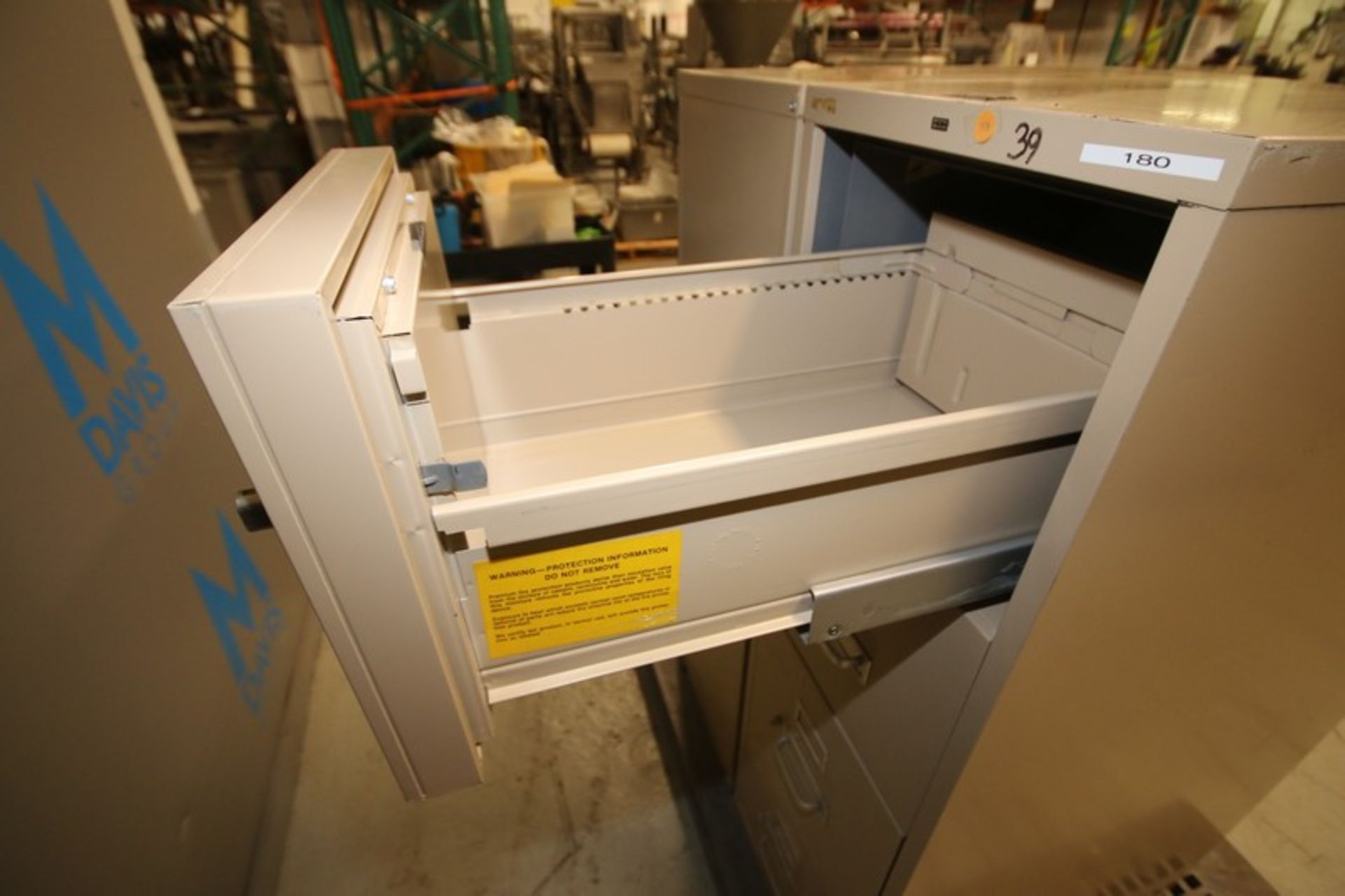 Lot of (2) Hon 4-Drawer Fire Proof File Cabinets(INV#66910)(Located at the MDG Auction Showroom-- - Image 3 of 3