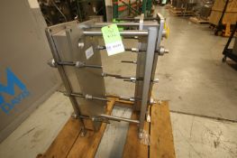 2012 Alfa Laval 36" H S/S Plate Press, Model MG-BASE, SN 30113-94684, with 2" Clamp Type