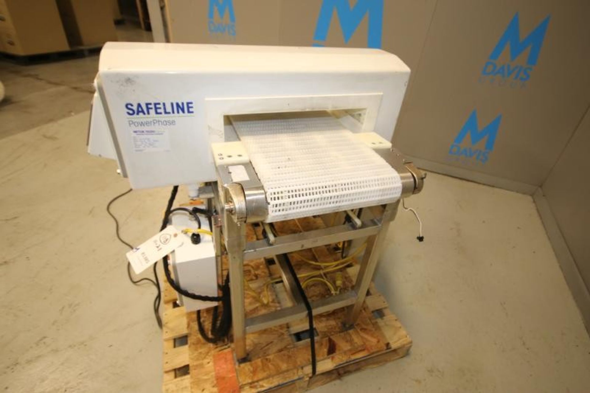 Mettler Toledo/Safeline Metal Detector, Type Power Phase, Model V3 R PW 300K, SN 103406, with 17' - Image 2 of 7