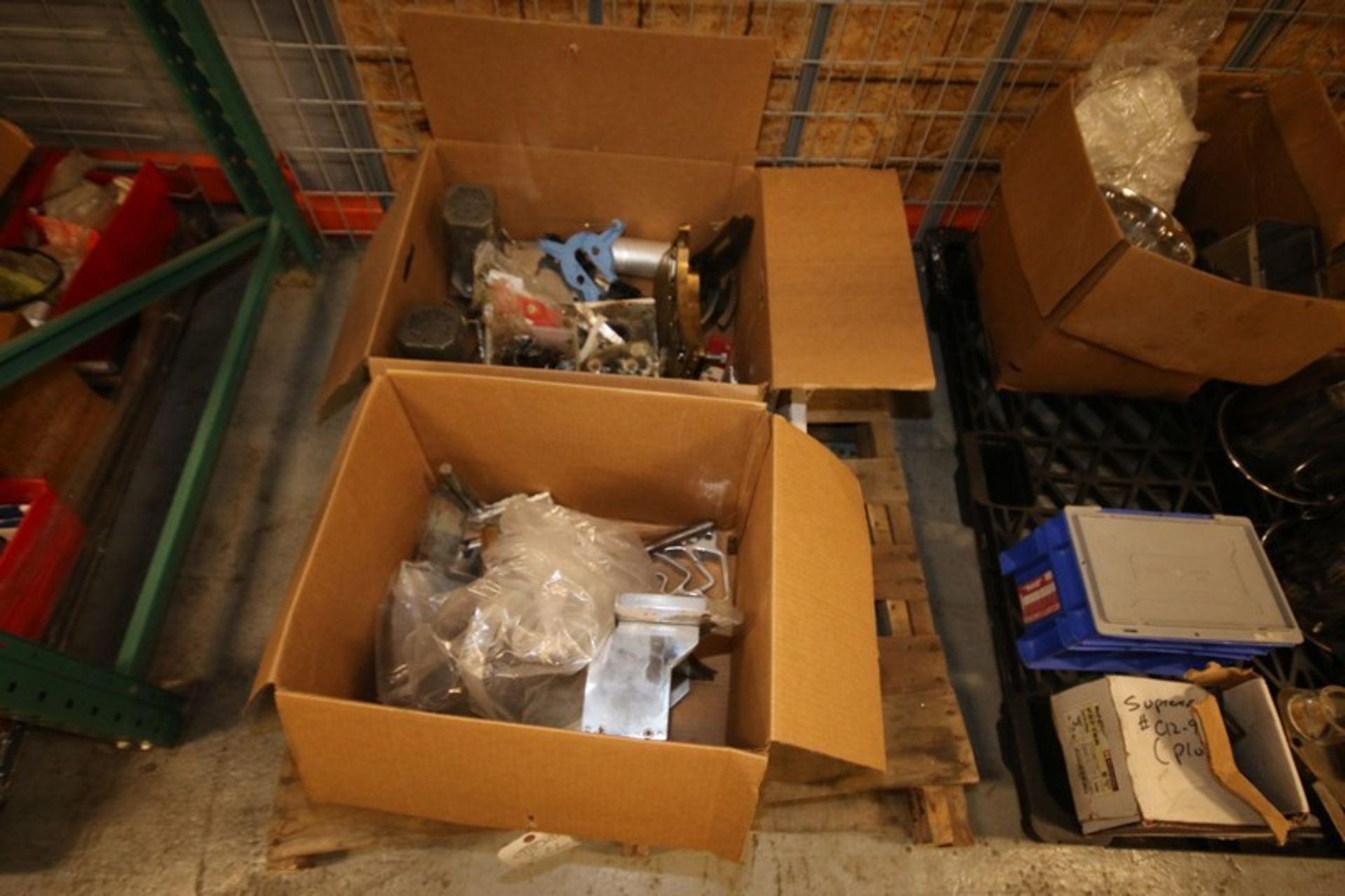 Lot of (2) Pallets of Assorted Tablet Press Parts Including Hoppers, Drives, Dies, Etc. (INV# - Image 3 of 3