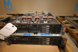 Lot of (2) Dell Power Edge R710 Server Rack Units,with Xeon Processors & DVD Drive, (INV#81576)(