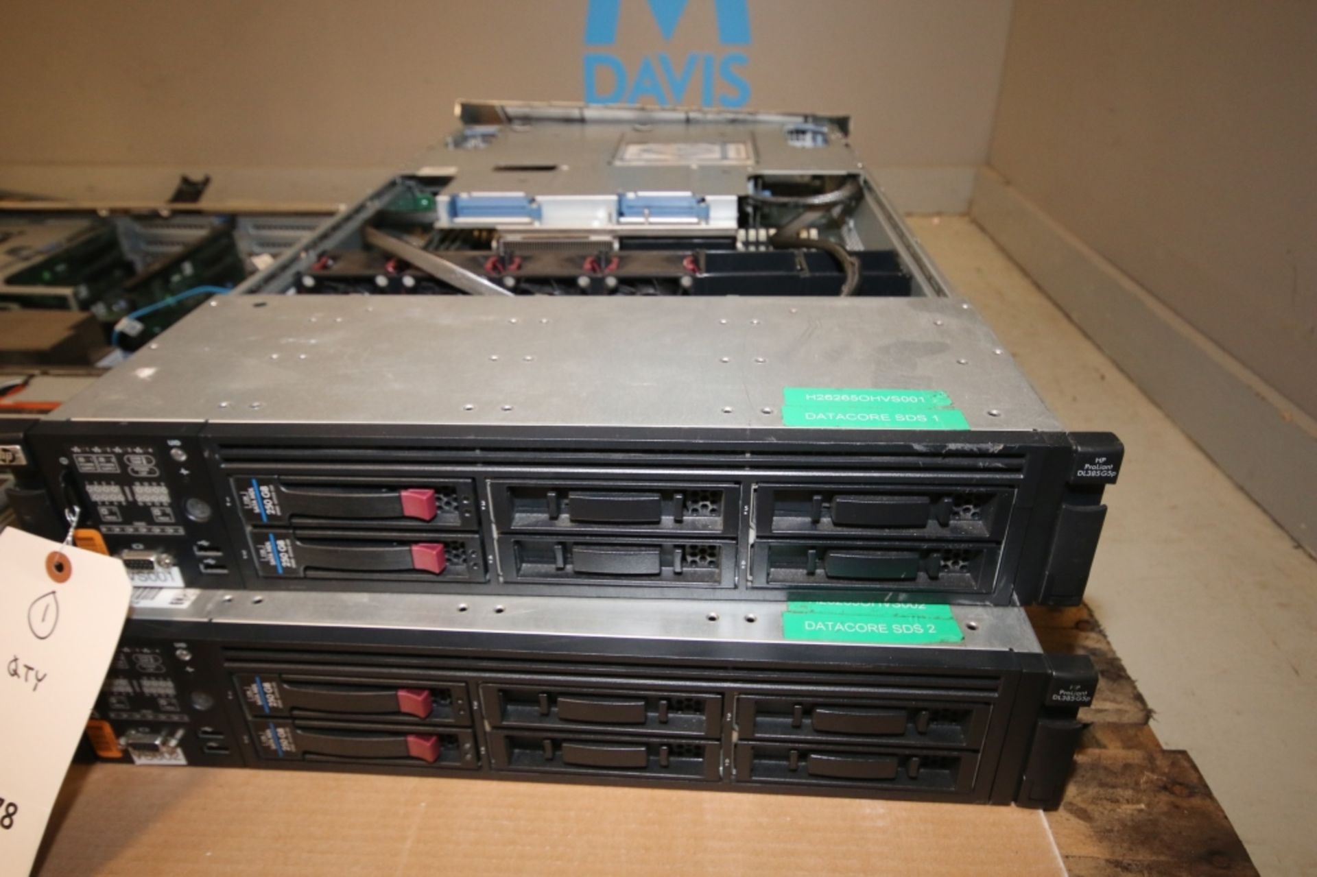 Lot of (2) HP Proliant DL385G5P Server Rack Units,(INV#81578)(Located @ the MDG Auction Showroom