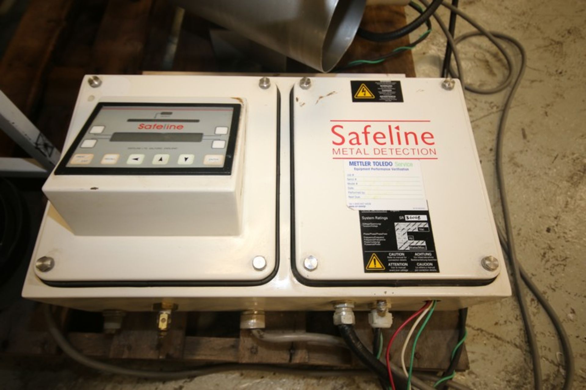 Safeline 6" Vertical Metal Detector Model V1GF300P SN 36068, with 2 Way Fill Valve (INV#84748)( - Image 5 of 5