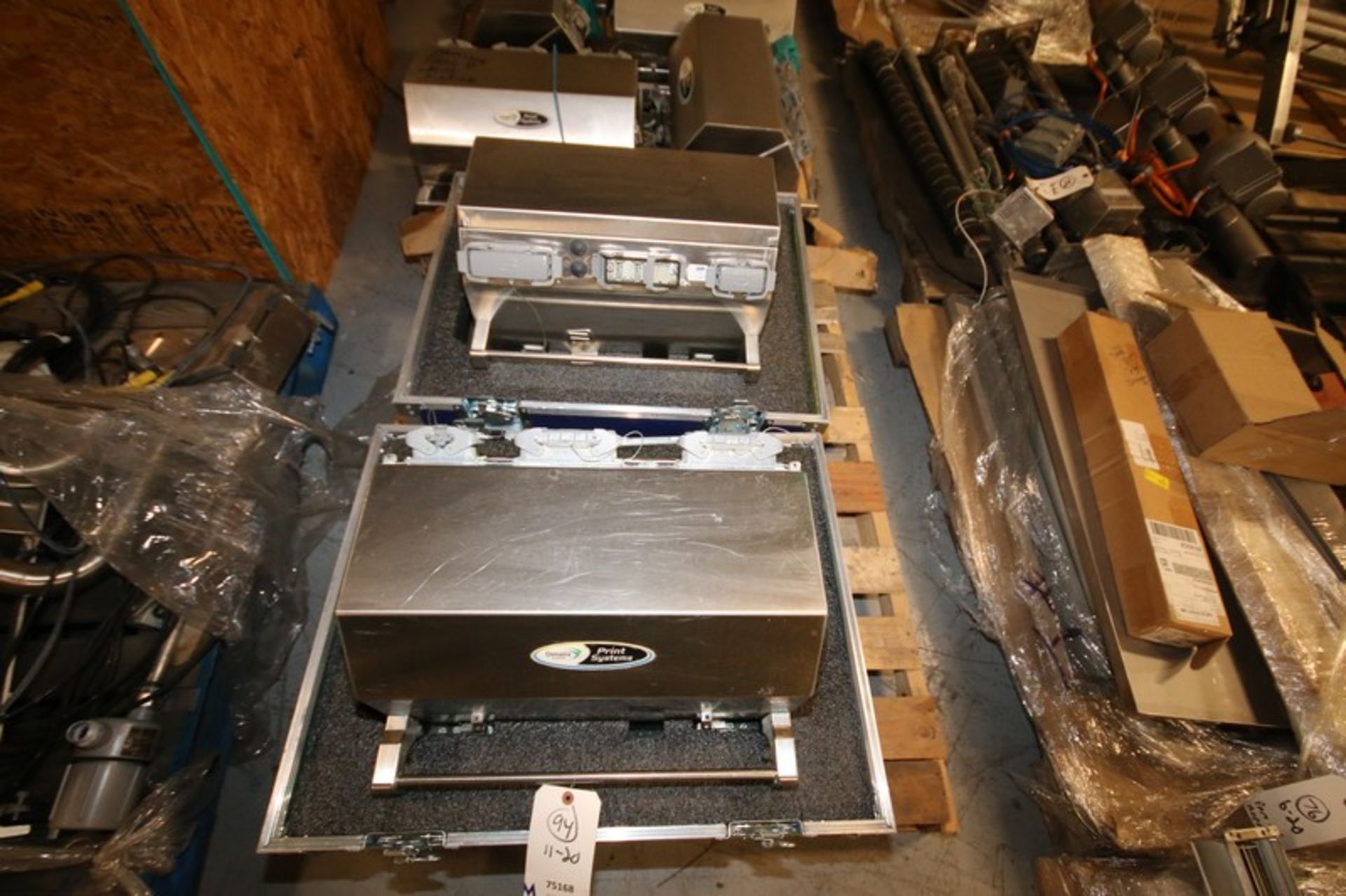 (5) Pallets of Assorted Dimatix Print System Parts Includes (6) Heads, Control Cabinet, Computer - Image 2 of 4