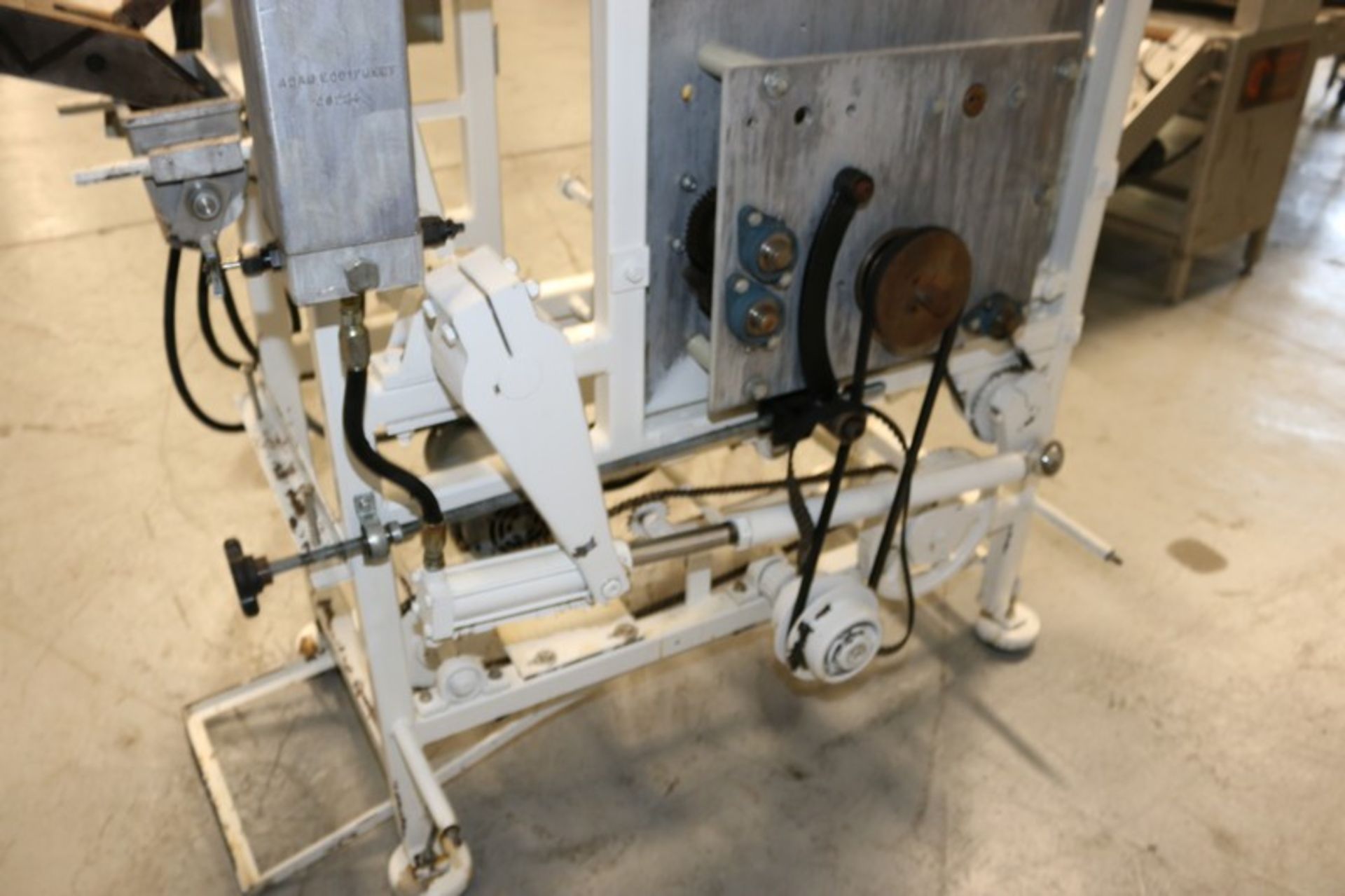 Adam Equipment 16-Die Roller, with Aprox. 2-1/2" Dia. Die, with Infeed Chute, with Cuttler Hammer - Image 7 of 9