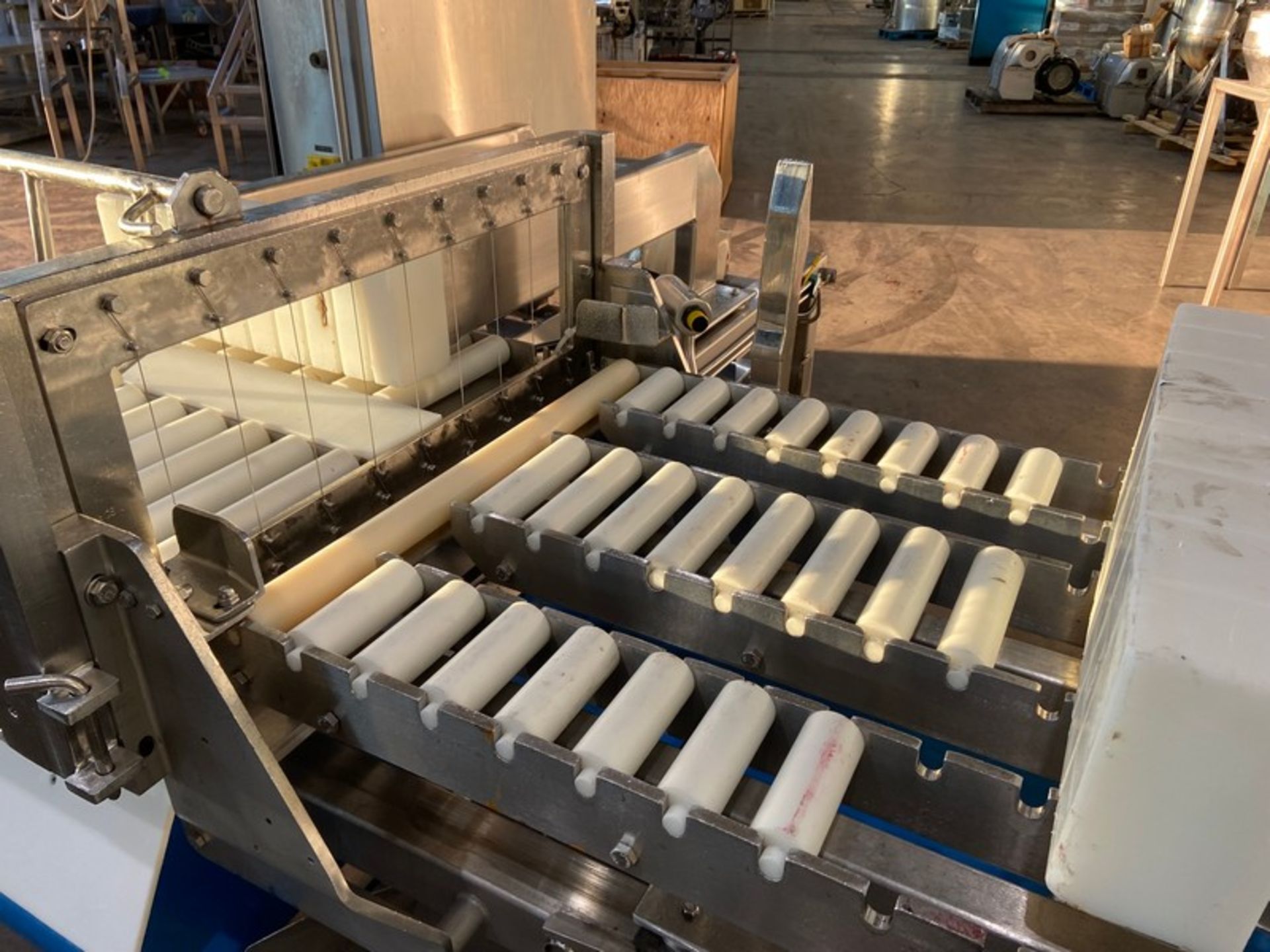 S/S Automatic Cheese Harp Cutter, with Assortment of S/S Harps, with Allen-Bradley PLC, Mounted on - Image 5 of 18