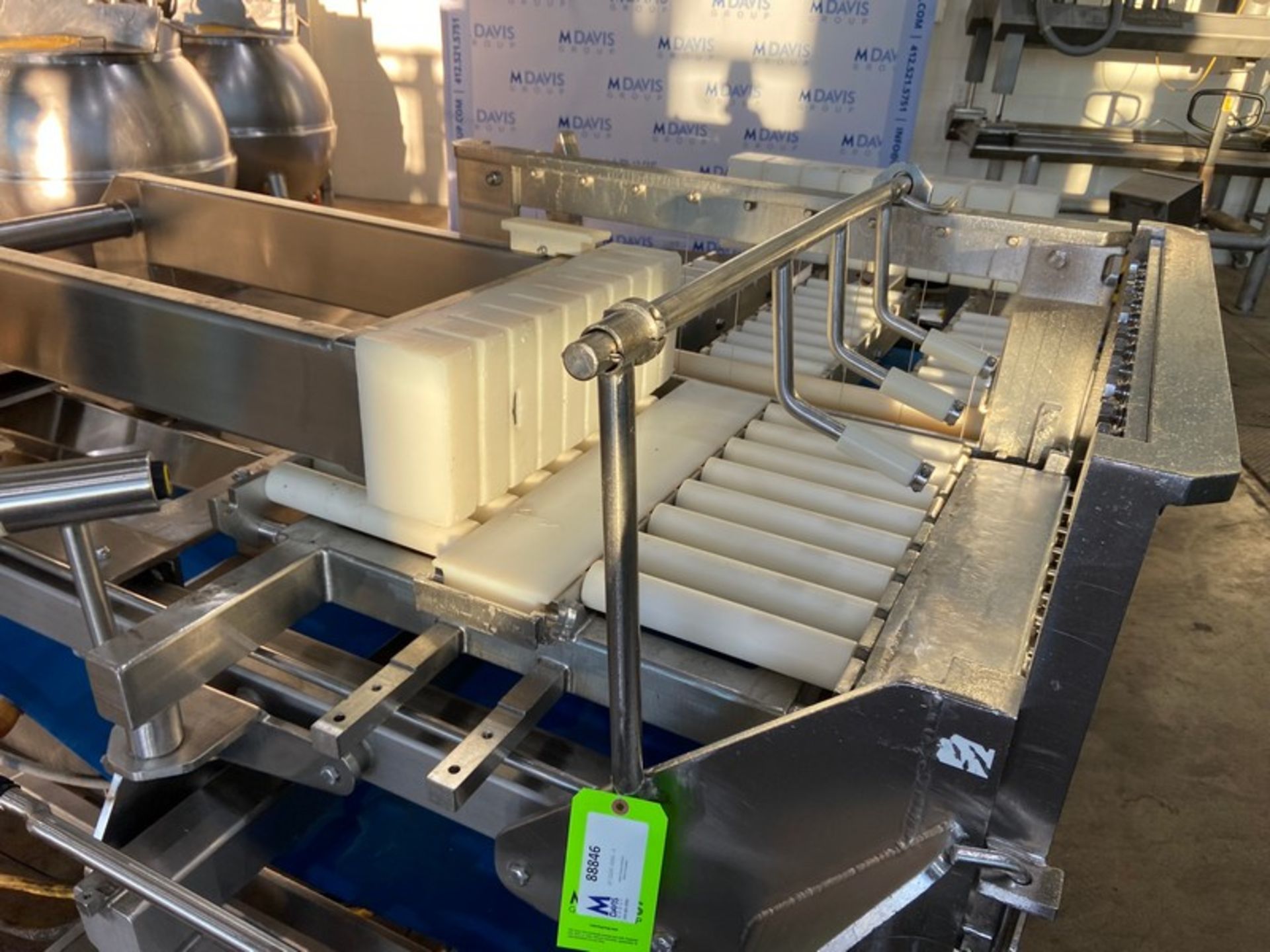 S/S Automatic Cheese Harp Cutter, with Assortment of S/S Harps, with Allen-Bradley PLC, Mounted on - Image 7 of 18