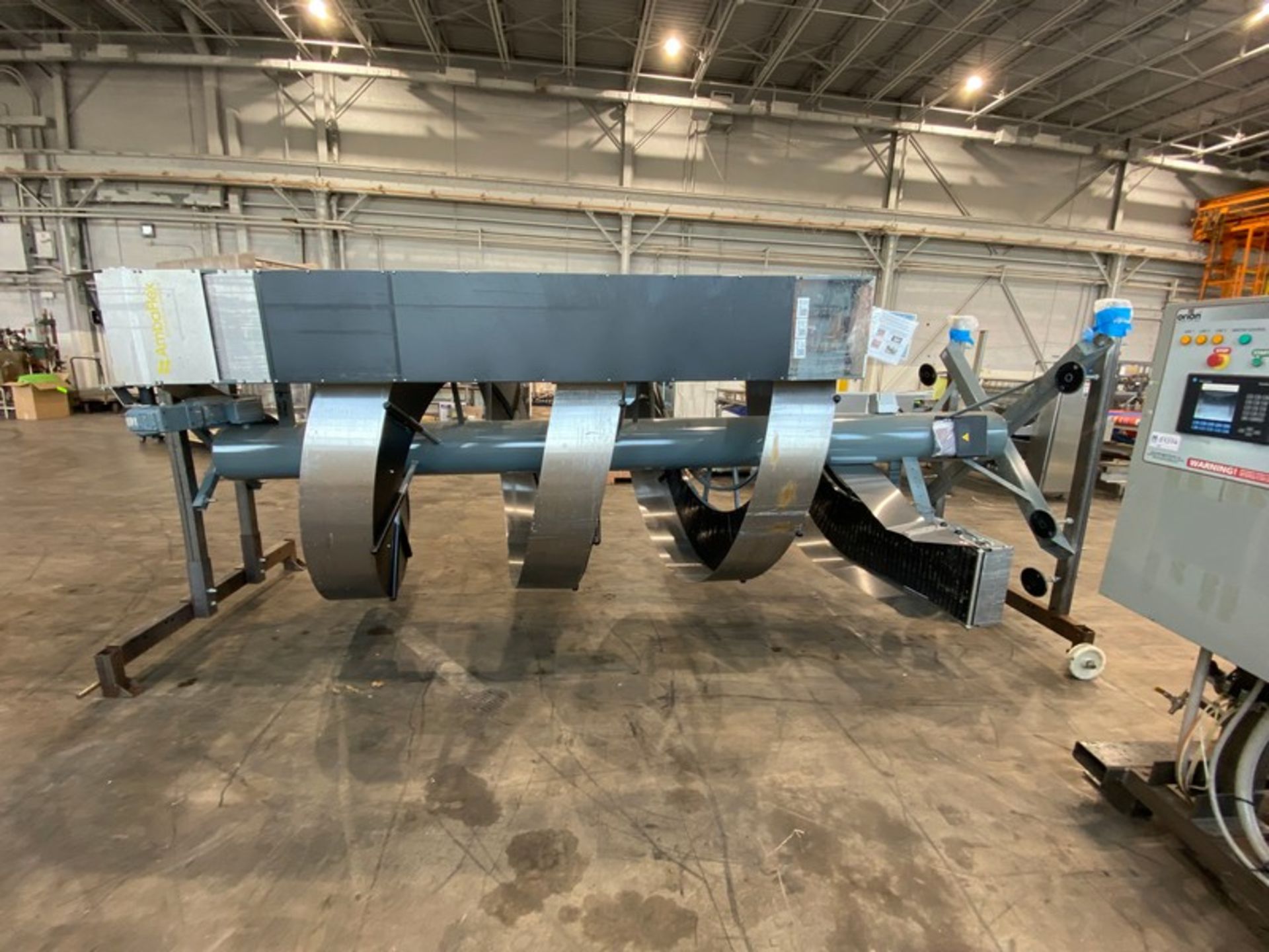 AMBIFLEX SPIRAL INCLINE CONVEYOR (YOG107)(INV#84353)(Located @ the MDG Auction Showroom 2.0 in - Image 3 of 5
