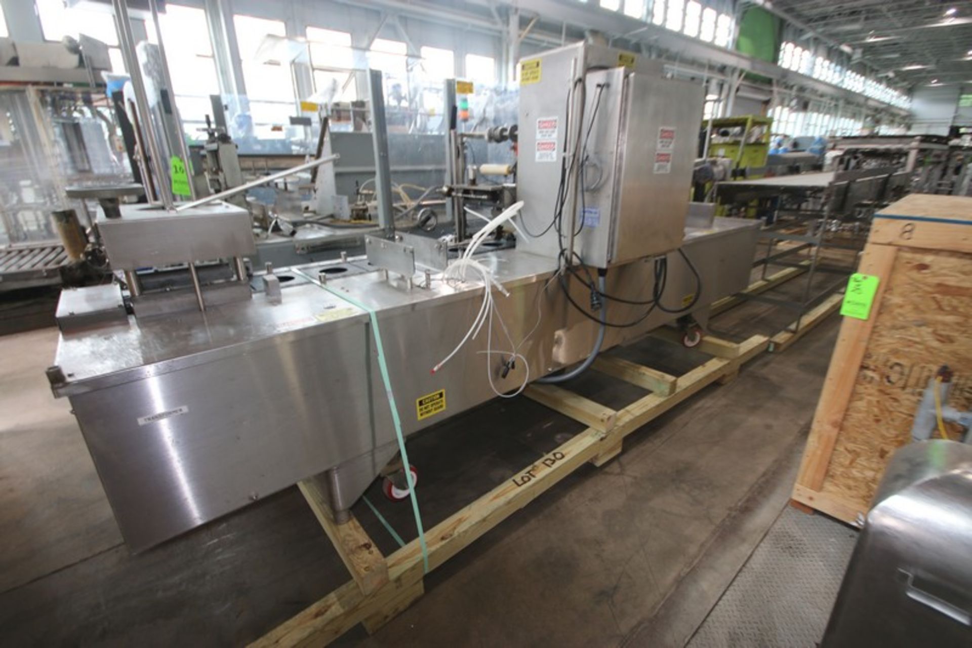 HOLMATIC BULK FILLER, MODEL PR-1-S, S/N 359130, FILLS 5LB AND 40 OZ, TWO SIZE CUPS 513 AND 502 MM, - Image 9 of 9