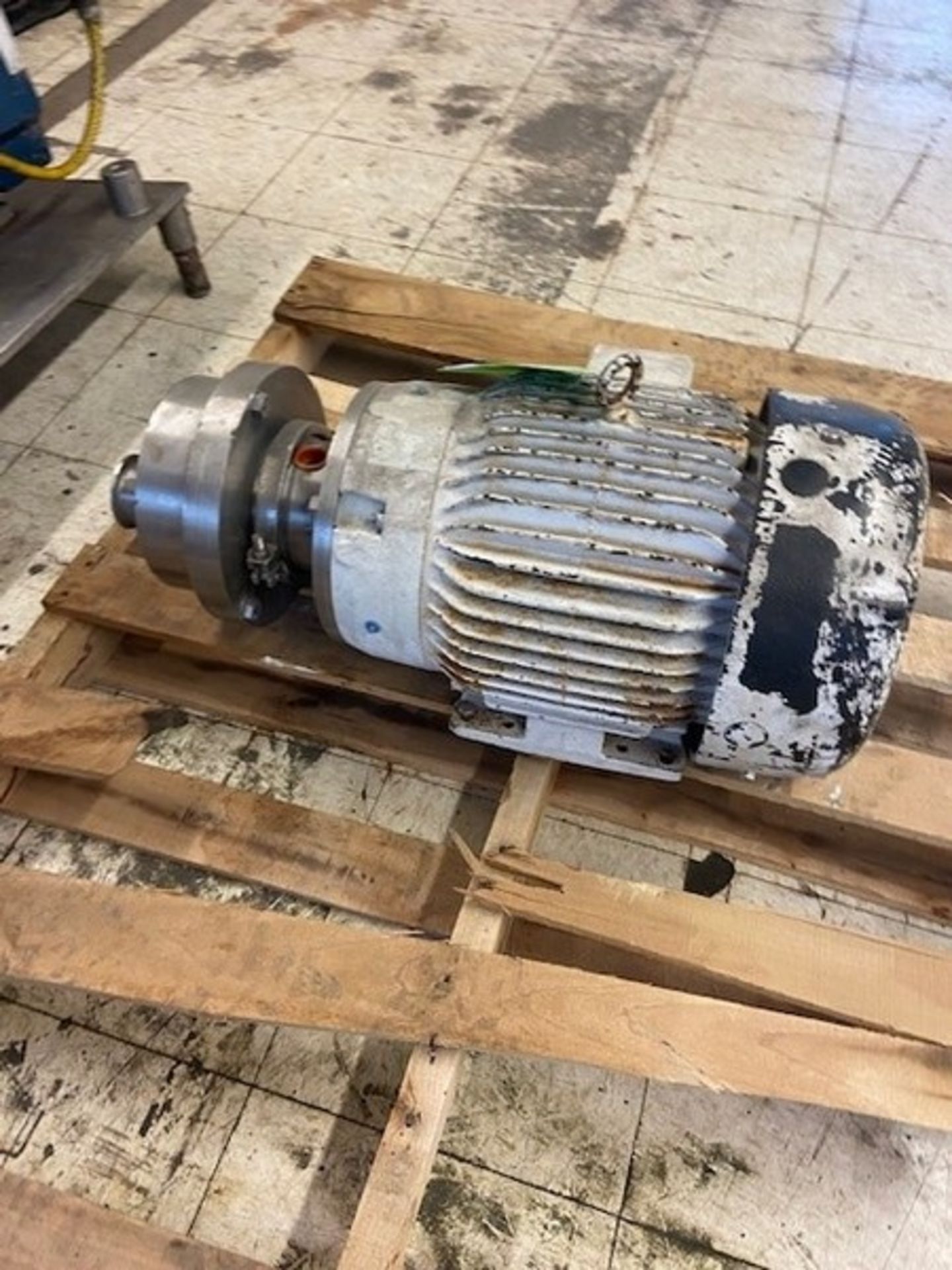 Waukesha Cherry-Burrell 7.5 hp Centrifugal Pump,M/N 2065LR, S/N 1000002417663, with Baldor 1770 - Bild 4 aus 6