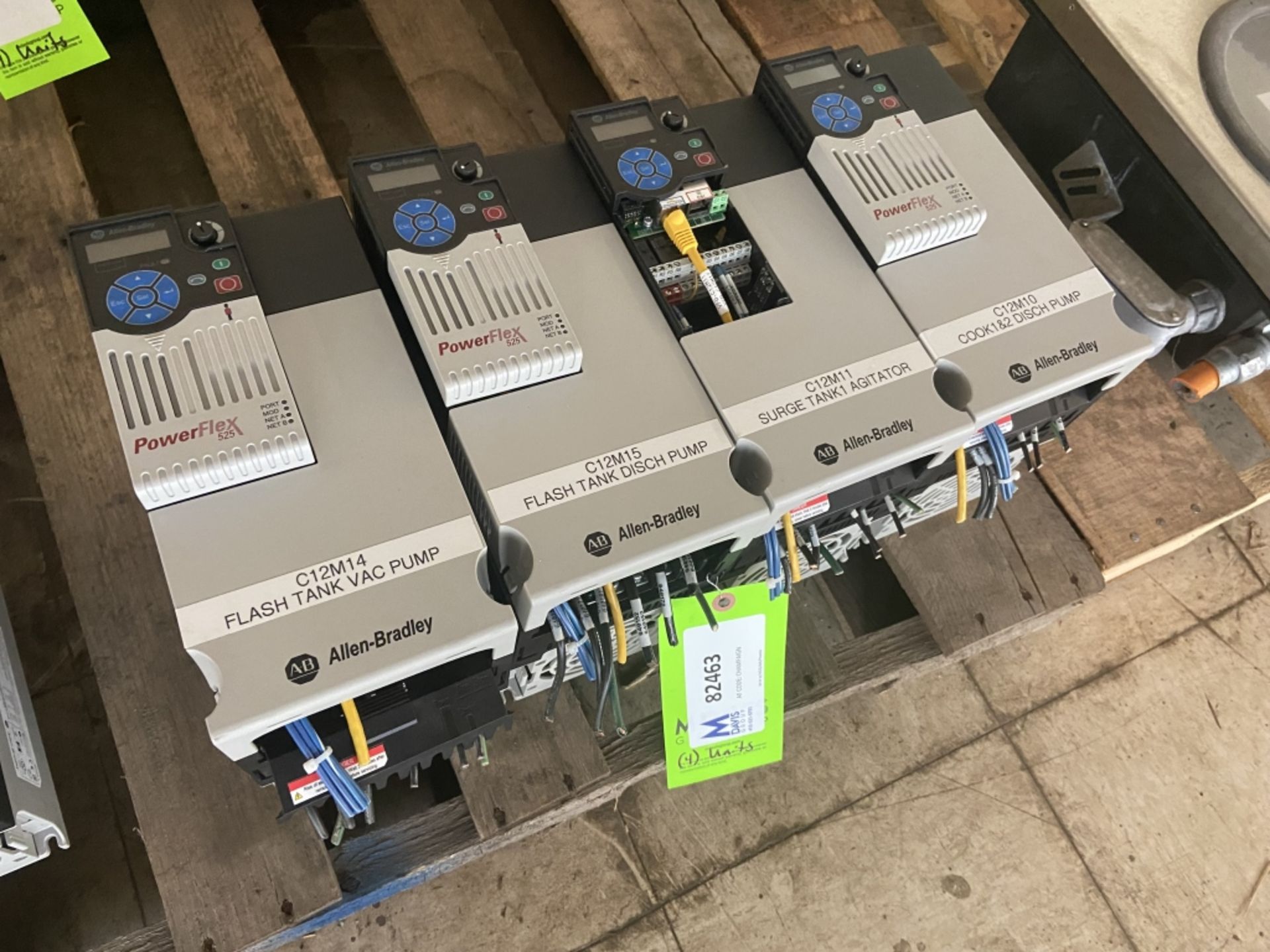 (4) Allen-Bradley PowerFlex 525 VFDs(INV#82463)(Located @ the MDG Auction Showroom 2.0 in